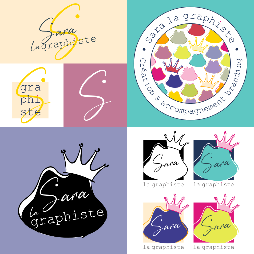 Sara la graphiste • Charte graphique